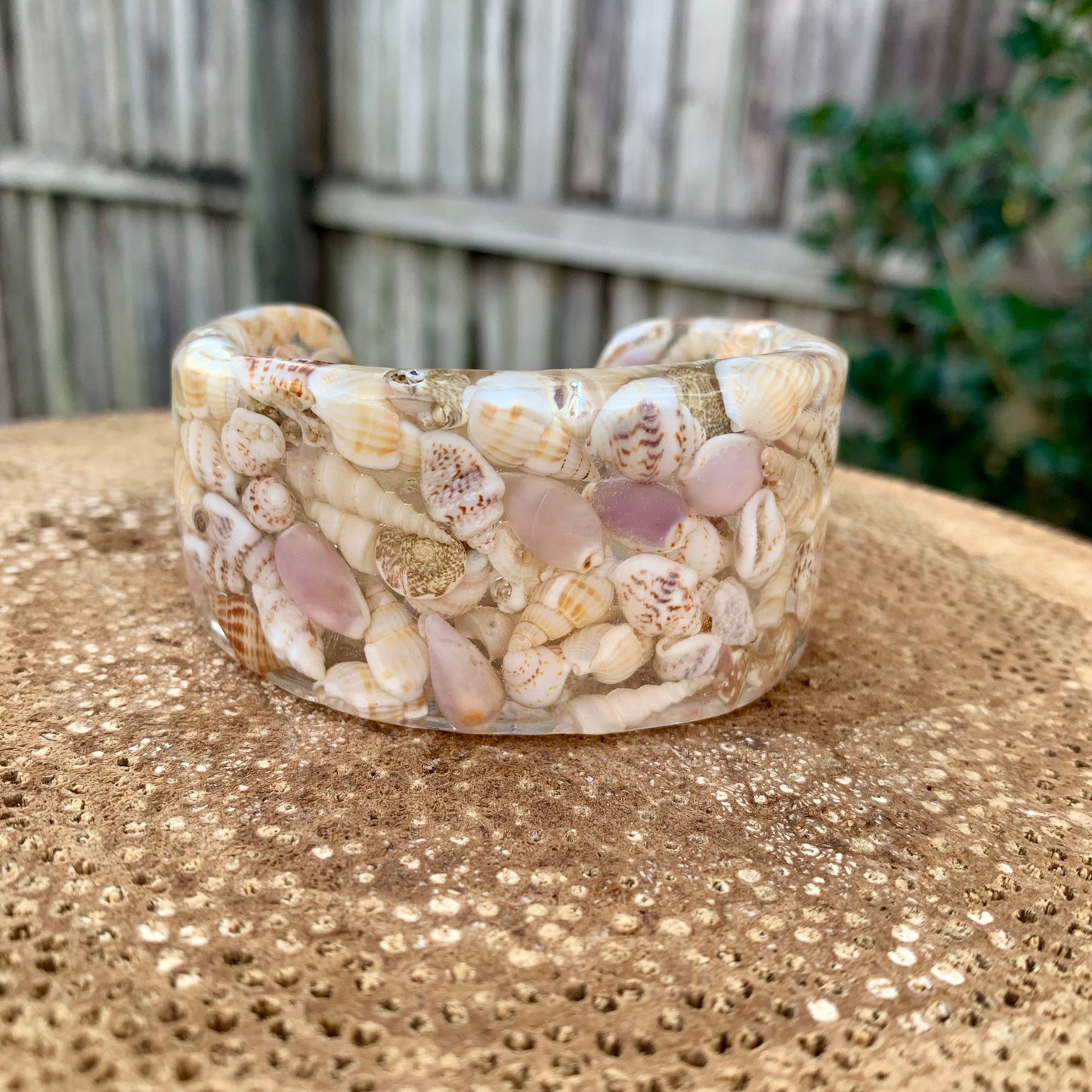 Seashell Cuff Bangle Medium