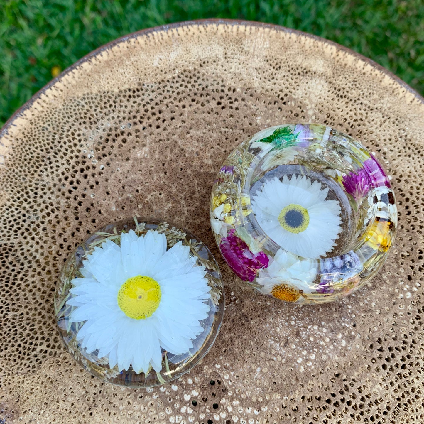 Floral Jewellery Pot