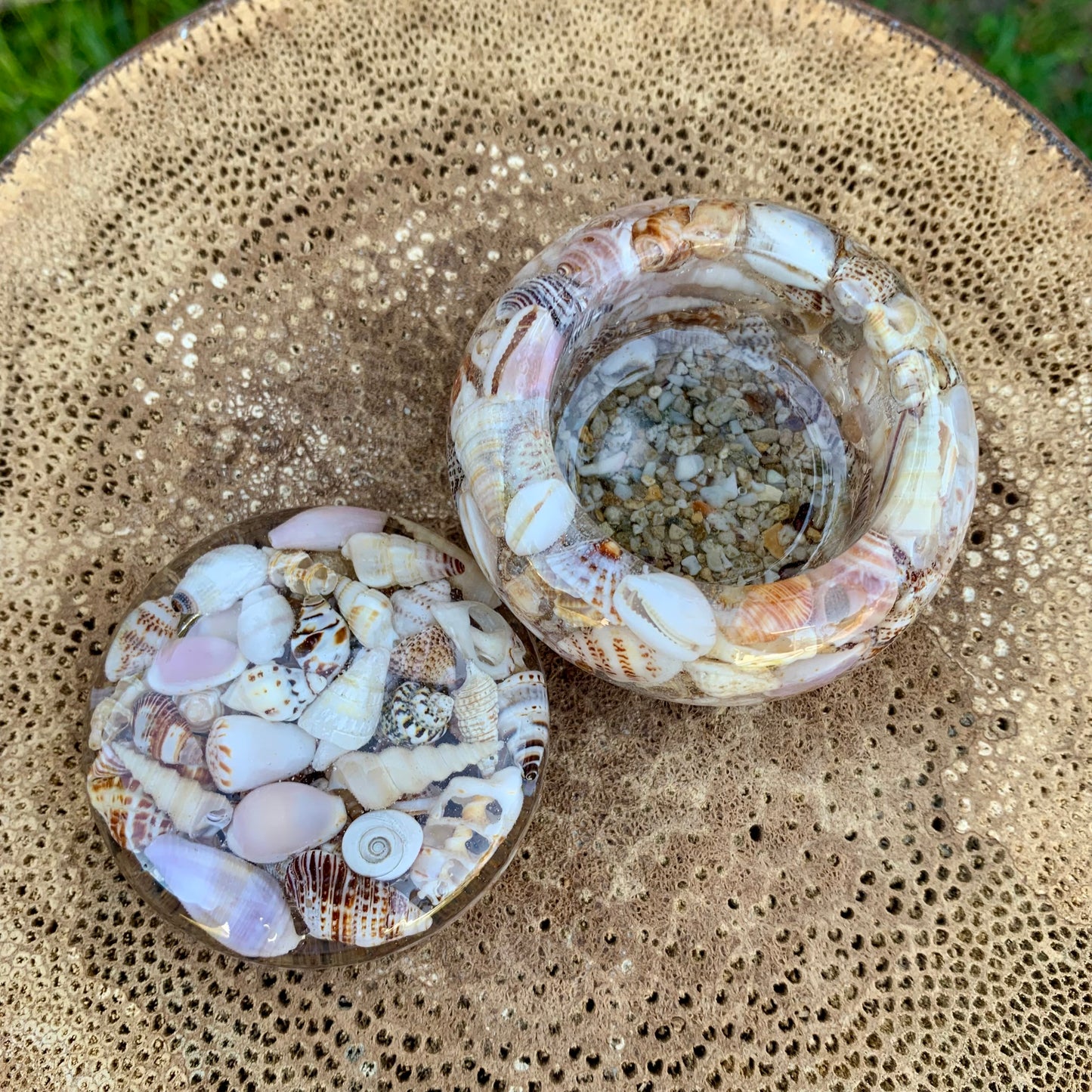 Seashell Jewellery Pot