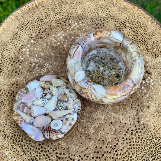 Seashell Jewellery Pot