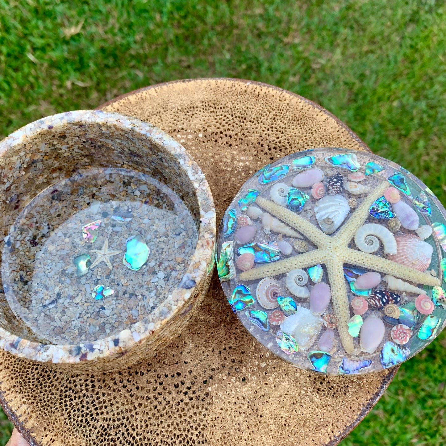 Mermaid Starfish Jewellery Box