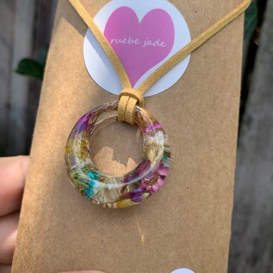 Flower Meadow Pendant Necklace