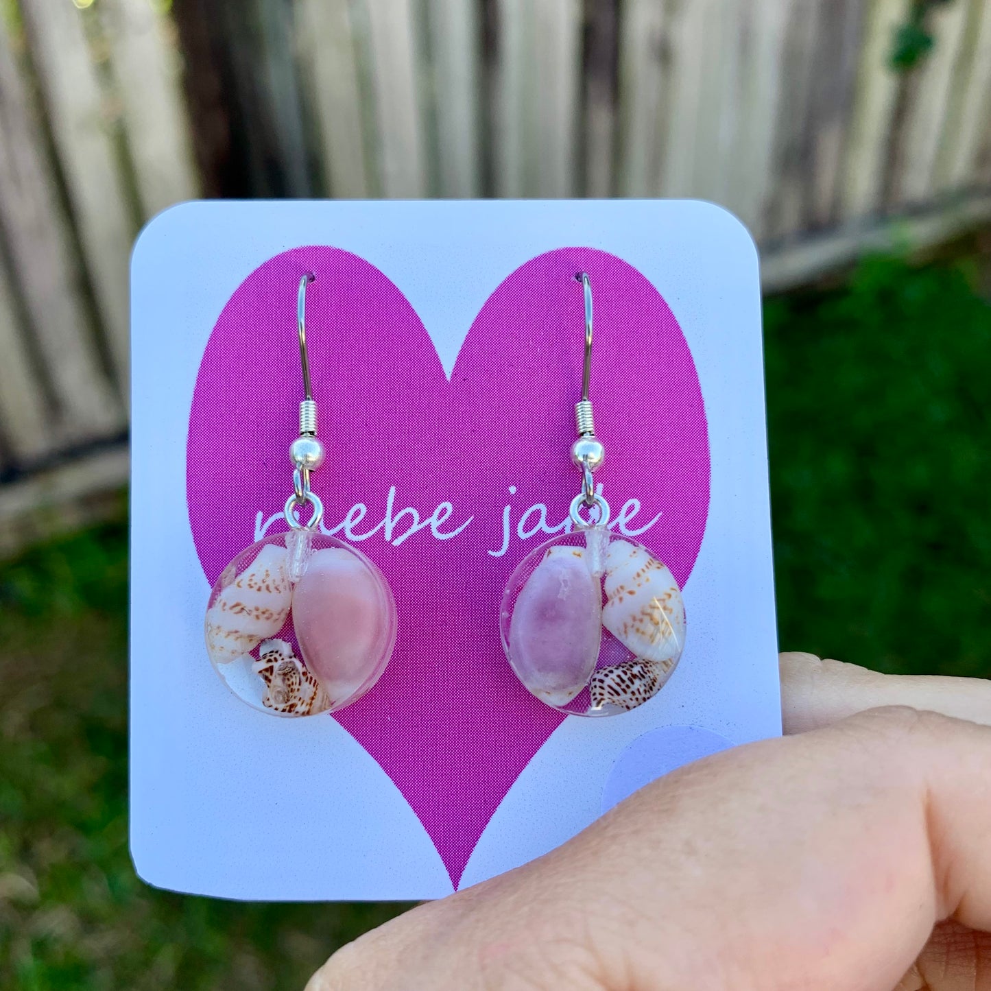 Seashell Dangle Earrings