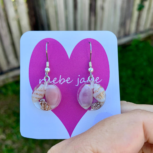 Seashell Dangle Earrings