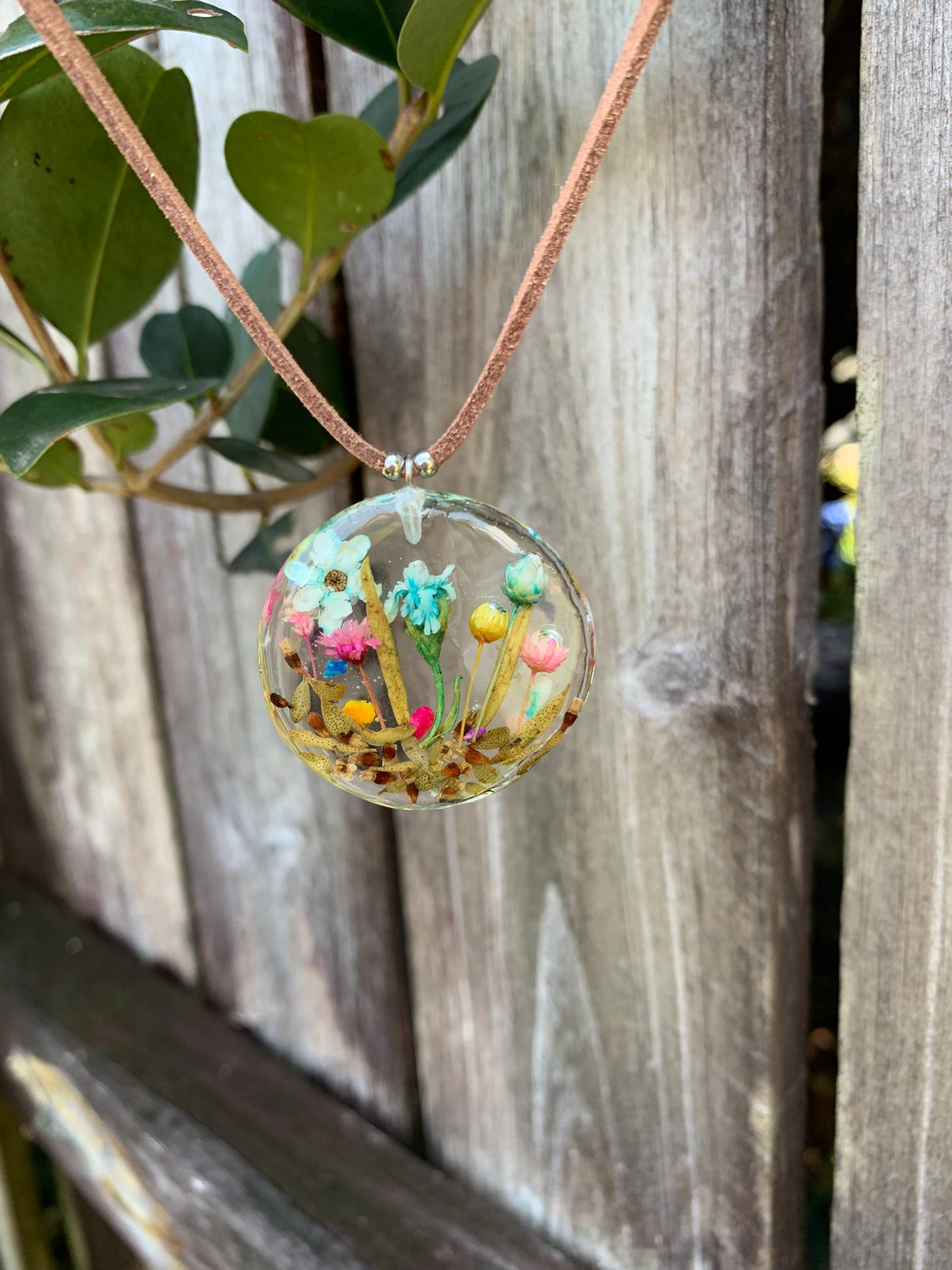 Field of Flowers Pendant Necklace