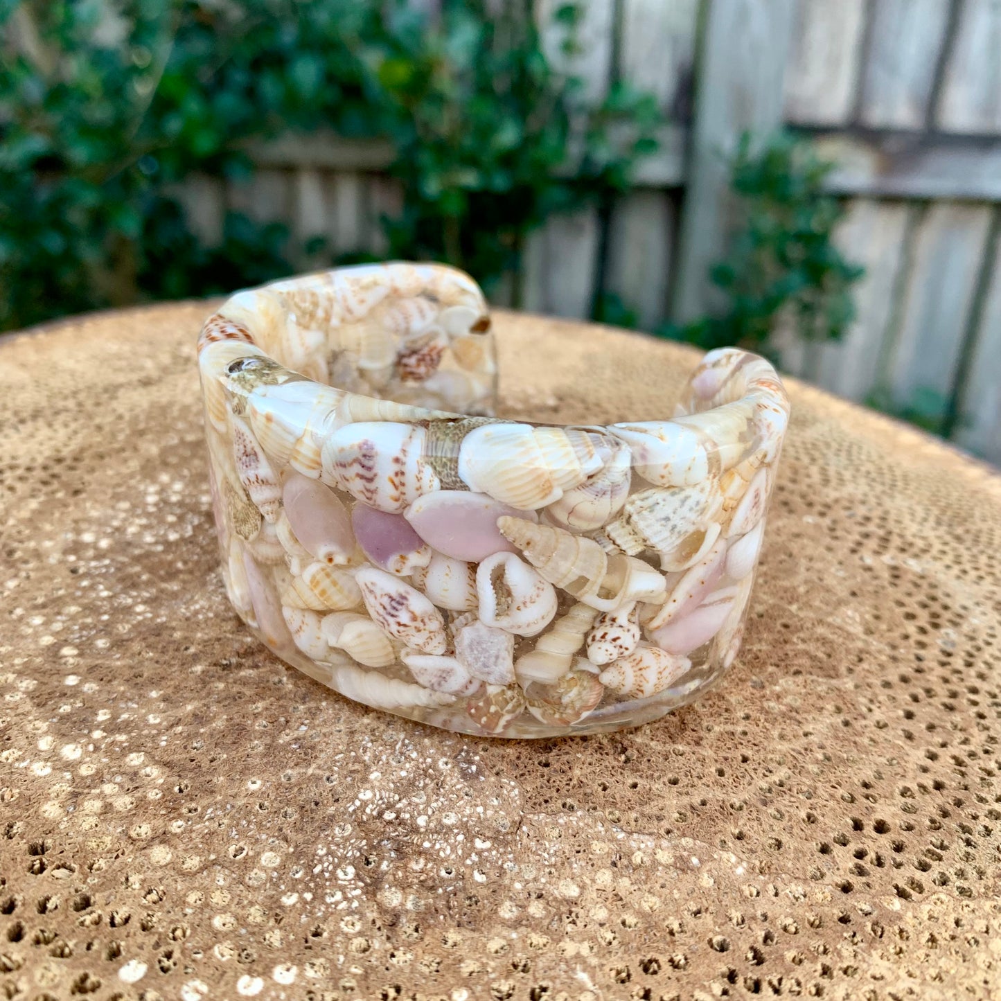 Seashell Cuff Bangle Medium
