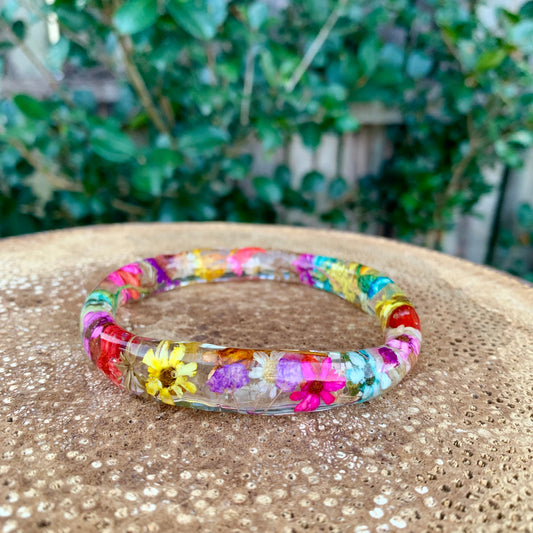 Meadows Flower Bangle Medium