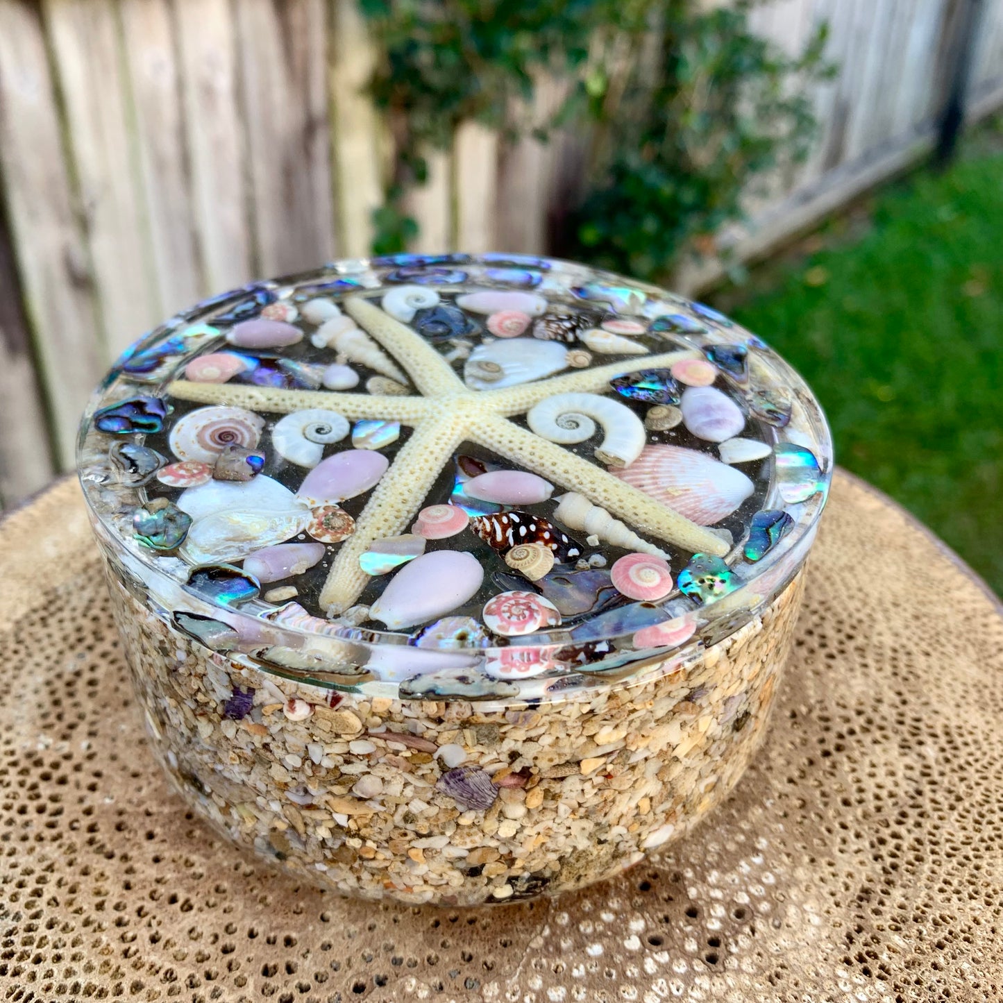 Mermaid Starfish Jewellery Box