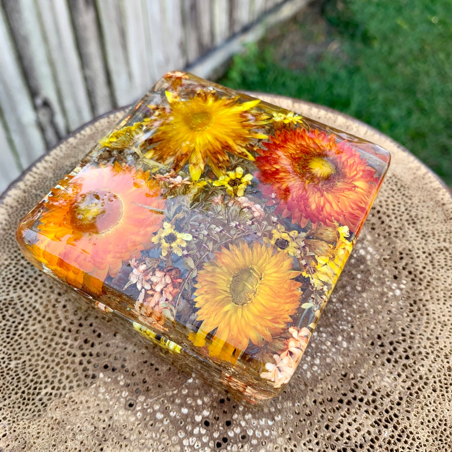 Sunshine Floral Jewellery Box