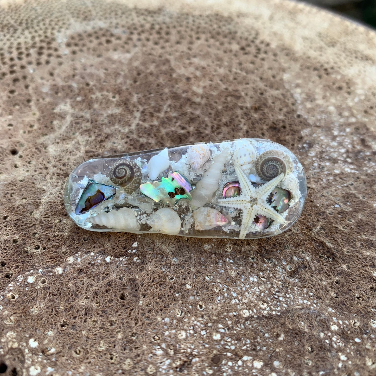 Starfish & Seashell Mermaid Hair Clip