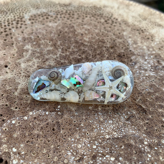 Starfish & Seashell Mermaid Hair Clip