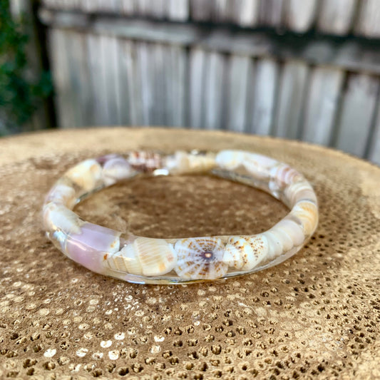 Skinny Seashell Bangle Medium